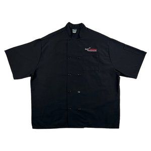 Longhorn Steakhouse Chef Coat Jacket Men 3XL XXXL Cook Employee Uniform Work